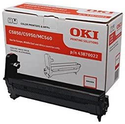 OKI C5850 Image Drum Yield 20000 Pages - Magenta, 1