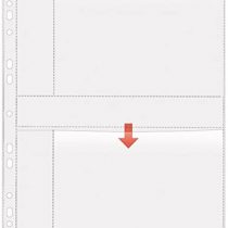 Veloflex 5347500 Photo Sleeves DIN A4 Photo Pockets Collectable Sleeves for 4 Photos 13 x 18 cm Landscape Pack of 5