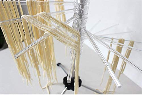 Tebery Foldable Pasta Drying Rack Noodle Dryer Stand for up to 2.5 kgs of Homemade Noodles, Spaghetti Dryer, Pasta Dryer - Image 4