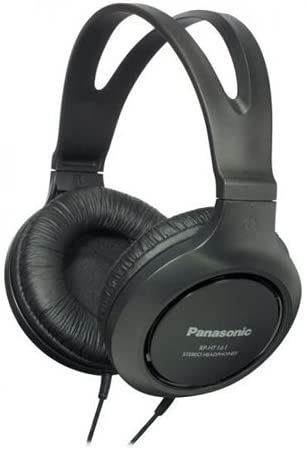 Panasonic RP-HT161E-K Headphone, Black