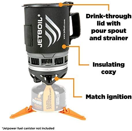 Jetboil Zip gas cooker, carbon, one size, EU - Image 4