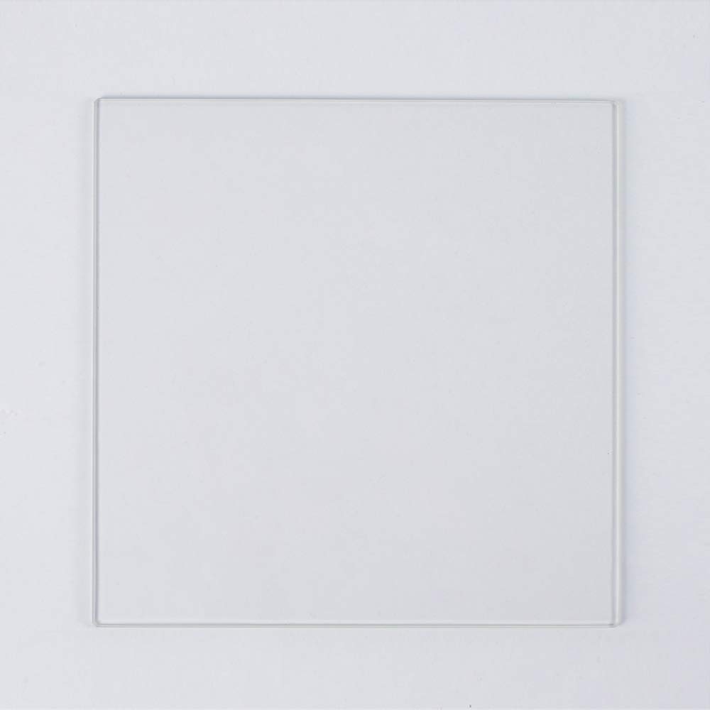 100mm x 100mm x 3mm Borosilicate Glass Build Plate For 3D Printers