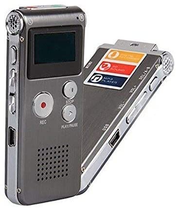 Wiiguda@8GB Digital Voice Recorders MP3 Digital USB Recorder Rechargeable with Micphone Multifunctional For Lectures Interviews Student Courses Collecting Evidence - Image 3