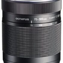Olympus EZ-M7530 Mo Digital 75-300 mm 1:4.8-6.7 Lens II, Suitable for All MFT Cameras (Olympus OM-D & PEN Models, Panasonic G series), Black