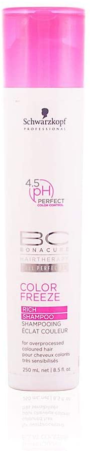 Schwarzkopf BC Color Freeze Shampoo 250ml for colored hair, Gold, 250 ml (Pack of 1)