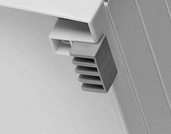 HAN 1510-0-19, CONTUR drawer set. Modern organisational system, expandable, premium quality for a highly professional organisation with 10 open drawers, light-grey-dark-grey - Image 3