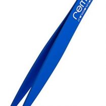 REMOS Splinter Tweezers with Extra fine tip Stainless Steel 9.5 cm - Blue