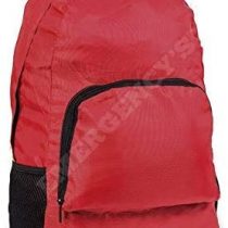Foldable Ripstop Backpack, Ultralight, Medium Capacity, Holstered, Red, EMS, Elite Bags