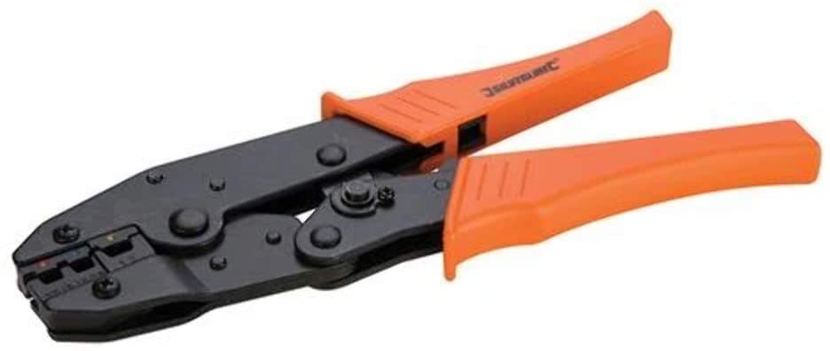 Silverline Expert Ratchet Crimping Tool 220mm (633615), 220 mm