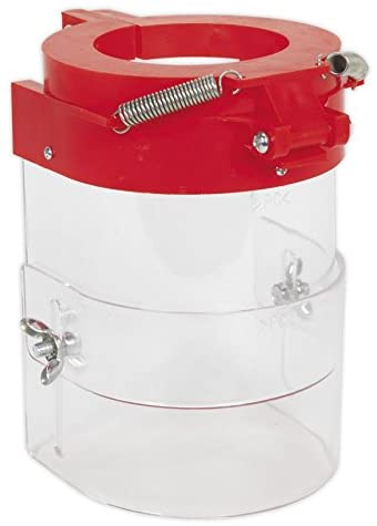 Sealey Dpg99 Drill Press Guard 60Mm, Red