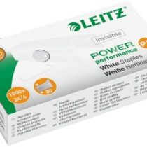 Leitz 55540000 P3 Power Performance 24/6 Staples, Strong Steel, White, Length 6 mm, 1000 Staples, Staples Up to 30 Sheet Capacity