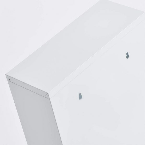 Zeller 18122 Medicine Cabinet 30x12x60 cm White Metal - Image 2
