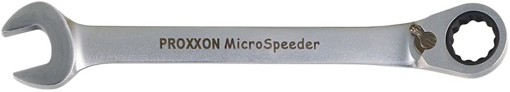 Proxxon 23146 MicroSpeeder 24 mm Ratchet Spanner with Reverse Lever, Black