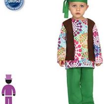 ATOSA 24432 Costume Hippie 6-12 Months Green, 68