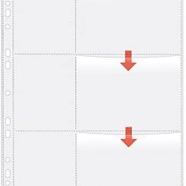 Veloflex 5347200 - Photo Sleeves DIN A4, Photo Pockets, Collectible Sleeves, for Photo Size 9 x 13 cm Landscape, Pack of 5