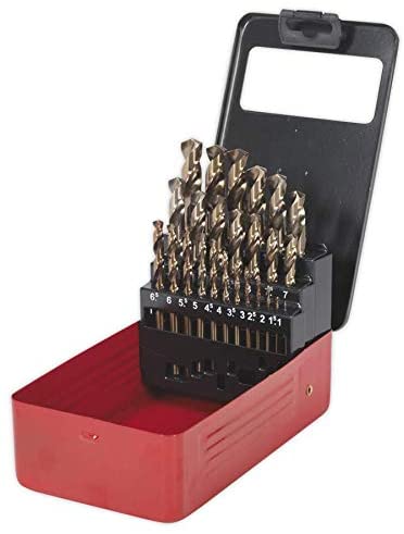 Sealey Metric Cobalt Drill Bit Set (25 Pieces) - AK4702, Multicoloured - Image 2