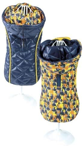 Croci Padded Jacket for Dogs Frenchie 20 cm 1 Count 100 g, 20 cm (Pack of 1)