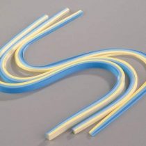 Efco Quilling-Set 0,3 + 0,6 + 0,9 x 50 cm 300 parts blue yellow mix, paper, 22 x 10 x 2 cm