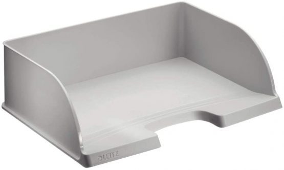 Leitz 52190085 Jumbo Plus Letter Tray A4 Landscape Grey Extra High Polystyrene