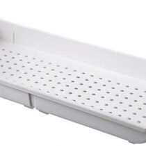 Bathtub Caddy Bath Bridge Tray Rack Book Phone Pad Holder Toys Shampoo Soap Storage Compact Bathtub Accessories Dish Drainer Extendable Rustproof White