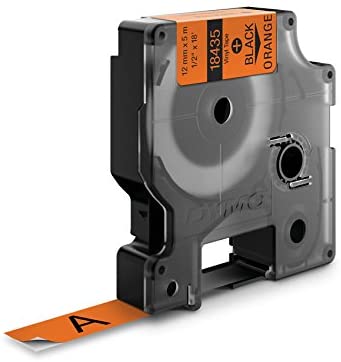 DYMO Rhino Industrial Vinyl Labels, Black On Orange, Black on orange - Image 2
