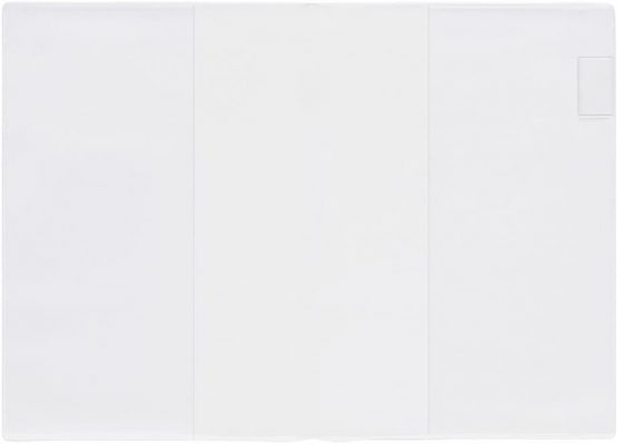 Midori 49360006 – Clear Plastic Case for Notebook, A5 - Image 2