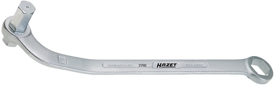 HAZET 2760 237 mm Oil Service Wrench - Chrome-Plated