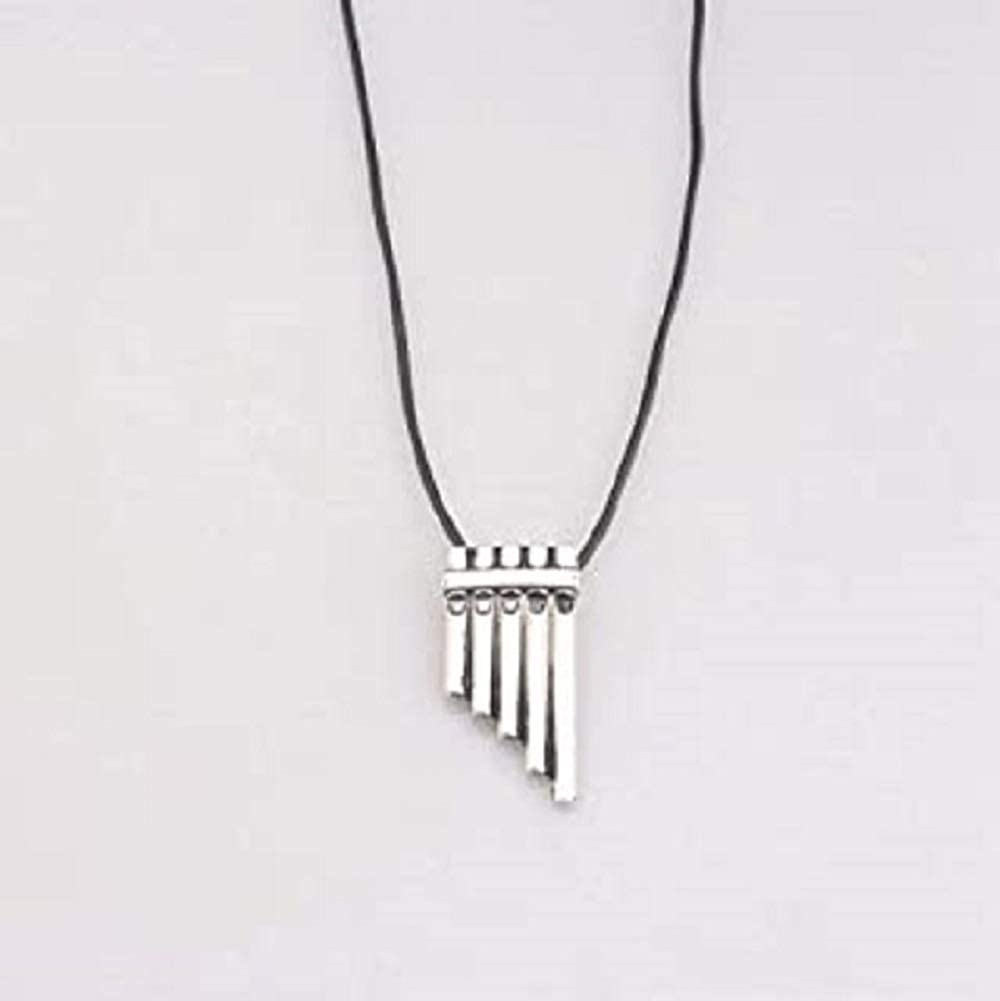 Pan Pipe Music Instrument Necklace Peter Pan Magic Flute Vintage peter