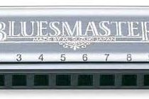 Suzuki Diatonic Harmonica Bluesmaster MR-250 - key of A, Silver