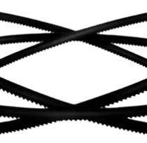 Portable Band Saw Blade, Bimetal, PK3