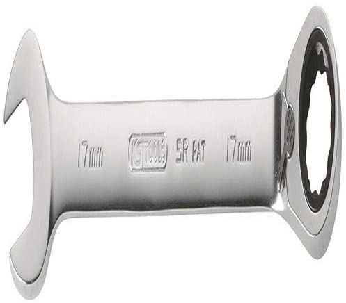 KS Tools 503.4613-E 13mm GearPlus Rev Combination Spanner, Clear