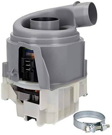 LUTH Premium Profi Parts Heat Pump Circulation Pump Compatible with Bosch 12014980 1BS3610-6AA iQ100 iQ300 iQ500 iQ700 Extra Class Series 2/4/6 for Dishwasher Grey