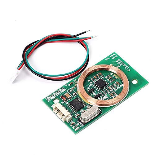 RFID Reader Module, DC 5V 3Pin 125KHz UART Wireless Module Card Read ...