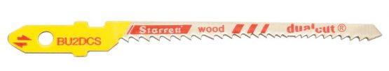 Starrett BU2DCS-2 Wood Cutting HSS Bi-Metal Unique Dual Cut Jig Saw Blades (Pack of 2) - Image 2