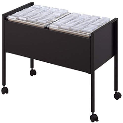 Durable Economy Suspension File Trolley - Black/Grey, Silver, 760 x 592 x 425 mm - Image 3