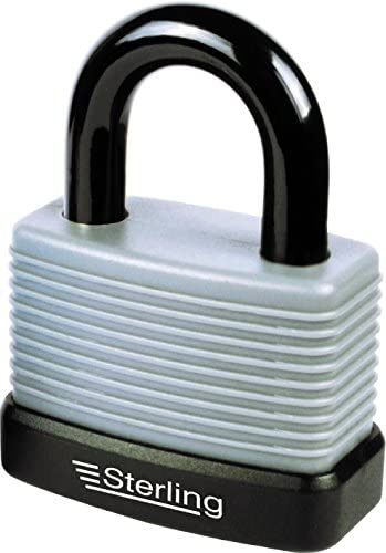 Sterling Weatherproof Padlock 57mm - WPL157, Grey, 57 x 64.8 x 29.9 mm
