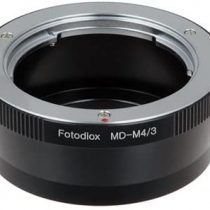Fotodiox Lens Mount Adapter, Minolta MD, MC, Rokkor Lens to MFT Micro 4/3 Four Thirds System Camera Mount Adapter, for Olympus Pen E-PL1, E-P2, Panasonic Lumix DMC-G1, G2, GH2, GF1, GH1 G10