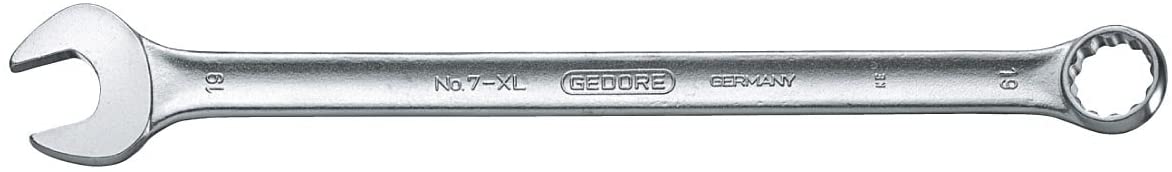 GEDORE 8-pc. Combination spanner set, Long, AF 8-19 mm, Angled, Bi-hex, UD profile, Spanner set, 7 XL-080 - Image 2
