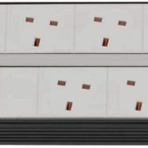 Brennenstuhl Premium-Line 30.000A extension socket with surge protection 8-way Duo black/light grey 3m 05VV-F 3G1,25 *GB*