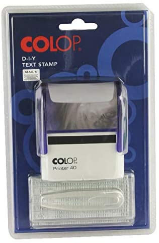 COLOP Printer 40/2 Set - Black Ink, 1