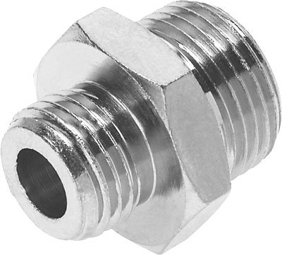Festo 8030269 Model NPFC-D-2G18-M Double Nipple (Pack of 10), White - Image 2