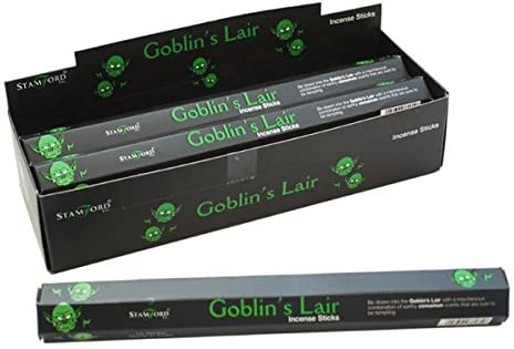 Stamford Black Range Incense Sticks Box of 6 packs (90 sticks) - Goblin's Lair, Multi-colour, Goblin’s Lair - Image 2