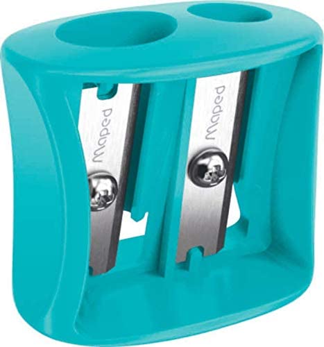 Maped VIVO 2 Hole Pencil Sharpener, Display 30 Units, Green, Red - Image 4