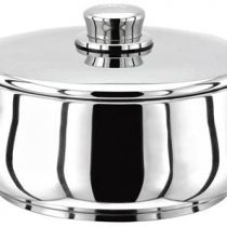 Stellar 1000 S136 Stainless Steel Casserole with Lid 22cm, 2.5L Induction Ready, Oven Safe, Dishwasher Safe - Fully Guaranteed