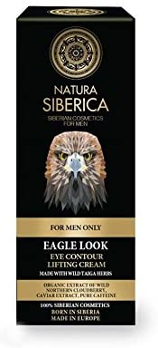 Natura Siberica Eagle Look Eye Contour Lifting Cream for Men 30 ml, Eye cream for men, 30 ml (Pack of 1)