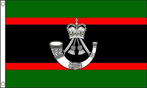 AZ FLAG, The Rifles Of United Kingdom Flag, 2x3 Ft, 100D Polyester Wales Army Banner with Two Metal Grommets, Fade Resistant