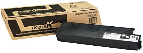 Kyocera Toner Cartridge TK-875 K, BLACK, 85.000 Pages Ultra High Capacity Genuine Premium Printer Toner, 1T05JN0NL0