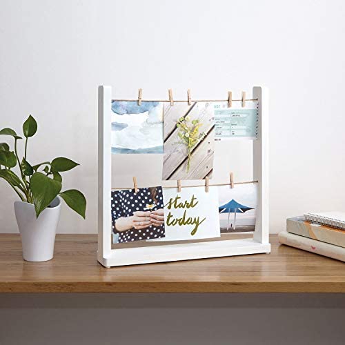 Umbra 1004415-660 Hangit Desk Photo Display White, 34.29 x 33.020000000000003 x 6.35 cm - Image 2
