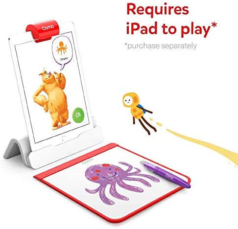 Osmo - Creative Starter Kit for iPad - 3 Educational Learning Games - Ages 5-10 - Drawing, Problem Solving and Early Physics - (Osmo - Base Included) - Image 2