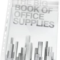 Leitz Premium Plastic Punched Pocket A4, Expanding, High Capacity 200 Sheets, 180 Micron Polypropylene, Top Flap, Pack of 5, 47523003